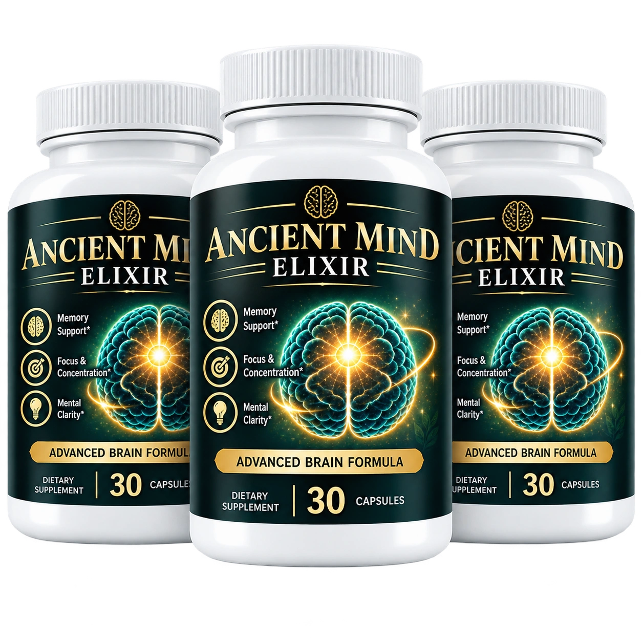 AncientMind Elixir Natural Brain Health Supplement